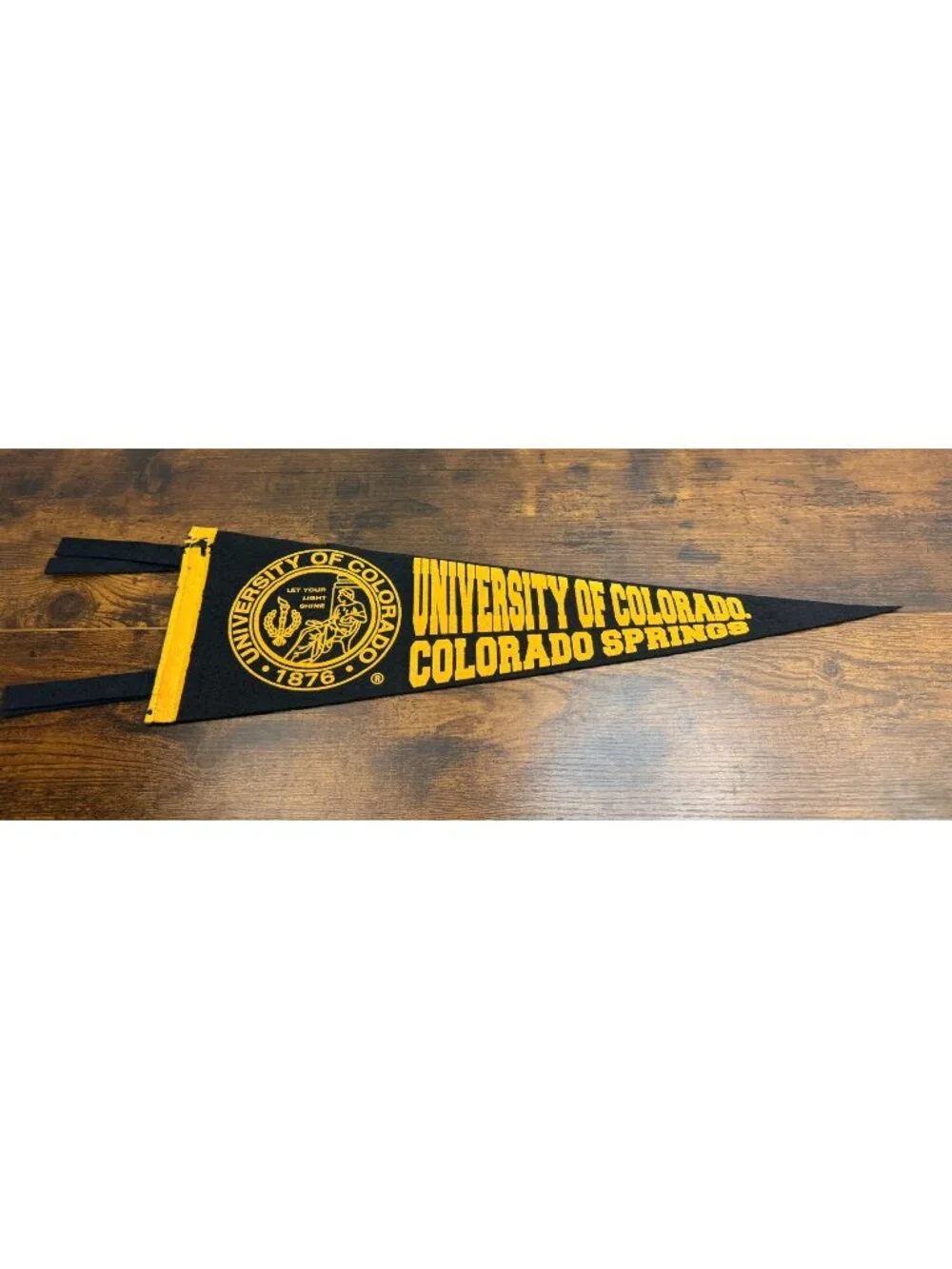 University Of Colorado Colorado Springs Pennant Vintage Collegiate Memorabilia